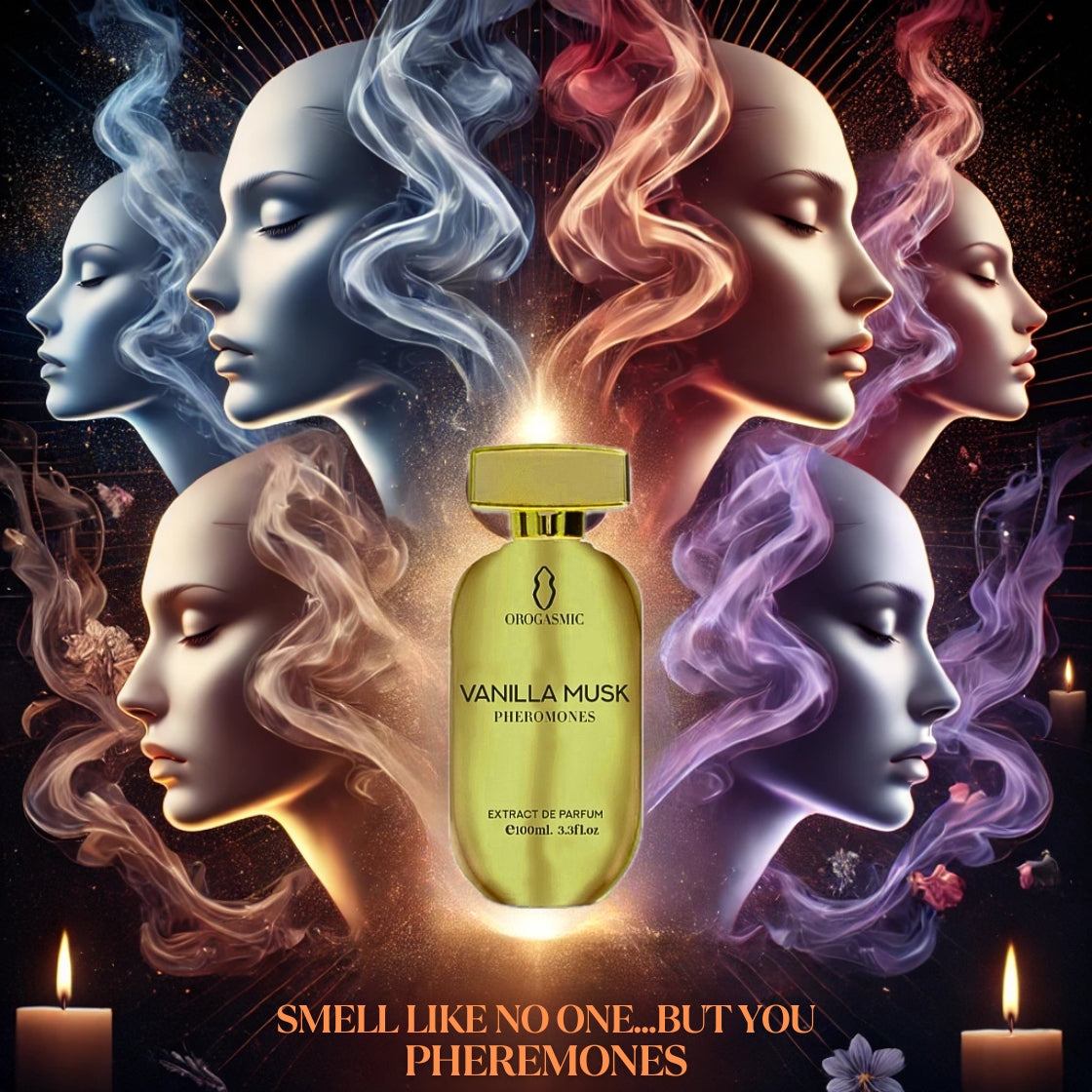 Orogasmic - Vanilla Musk with Pheromones | Luxury Unisex Perfume 100ml