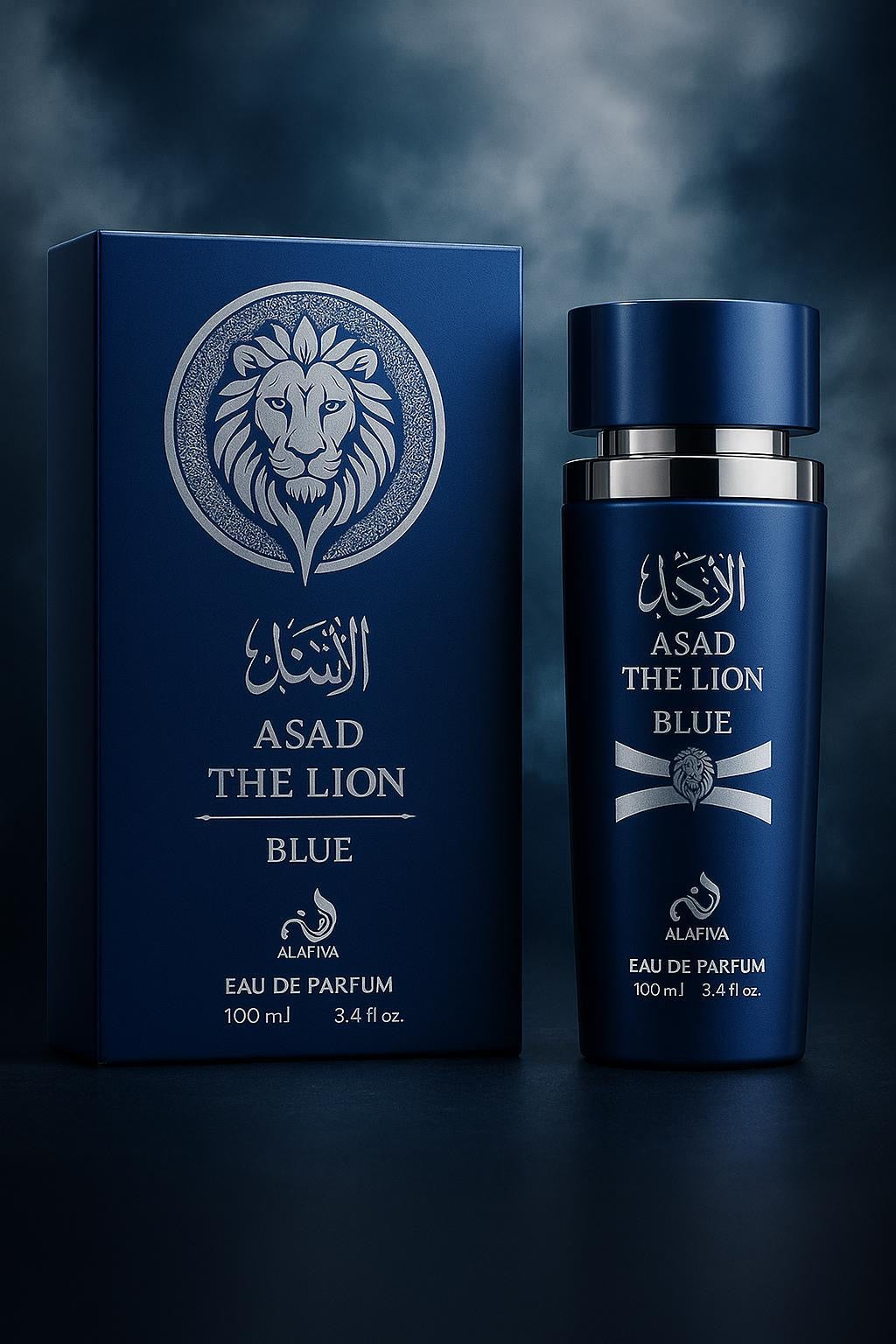 ASAD THE LION BLUE ALAFIYA 100ML INSPO OF JPG BLEAU