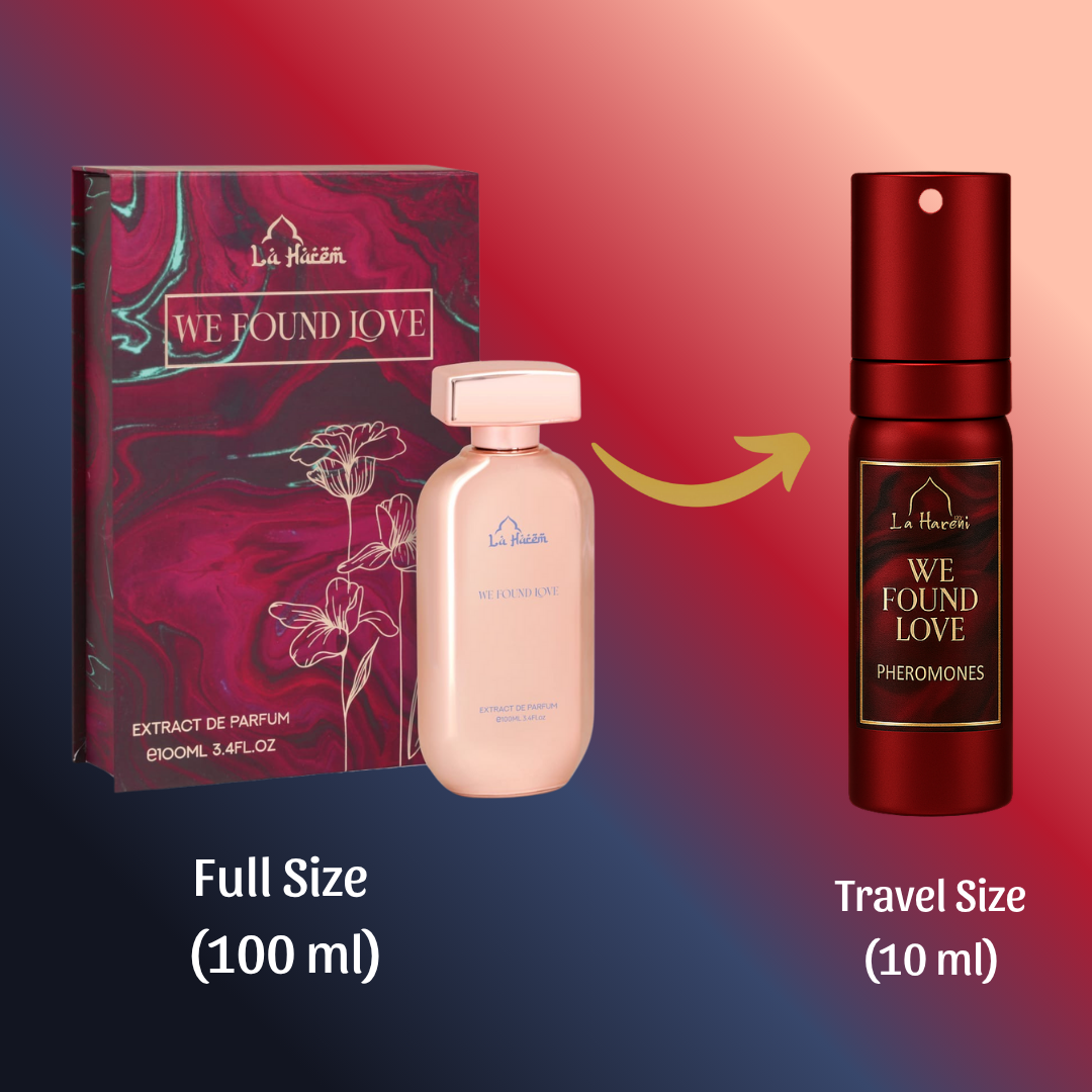 La Harem - We Found Love | Addictive Rose & Fruity Perfume 10ml TRAVELO refillable