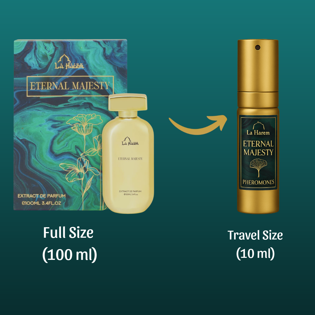 La Harem - Eternal Majesty | A Royal Blend of Vanilla, Honey & Amber Perfume 10ml TRAVELO refillable
