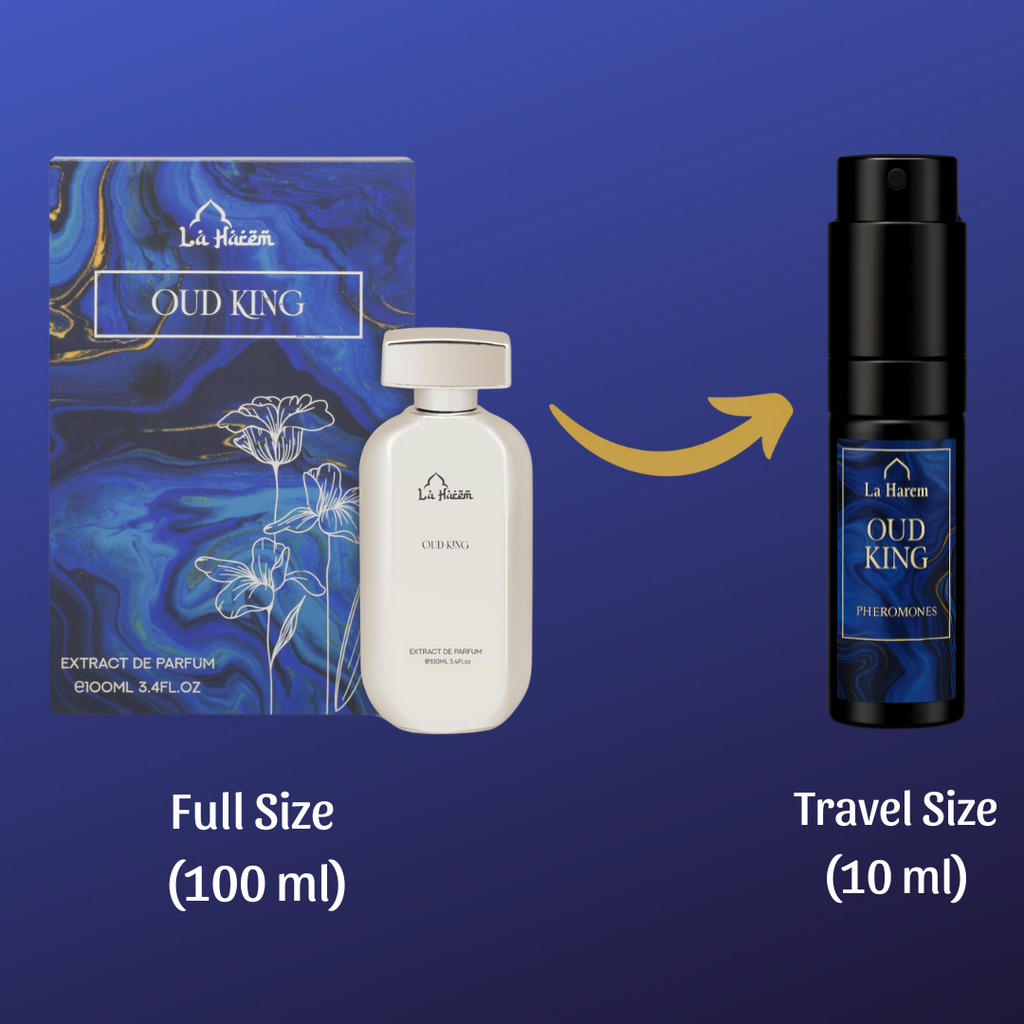 La Harem - Oud King | The Ultimate Oud & Amber Men's Perfume 10ml TRAVELO refillable