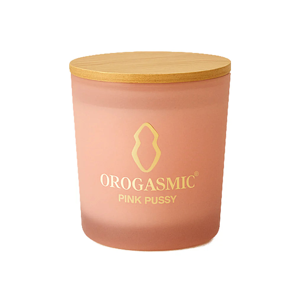 Pink Pussy - Luxury Soy Wax Candle | 36-Hour Burn Time