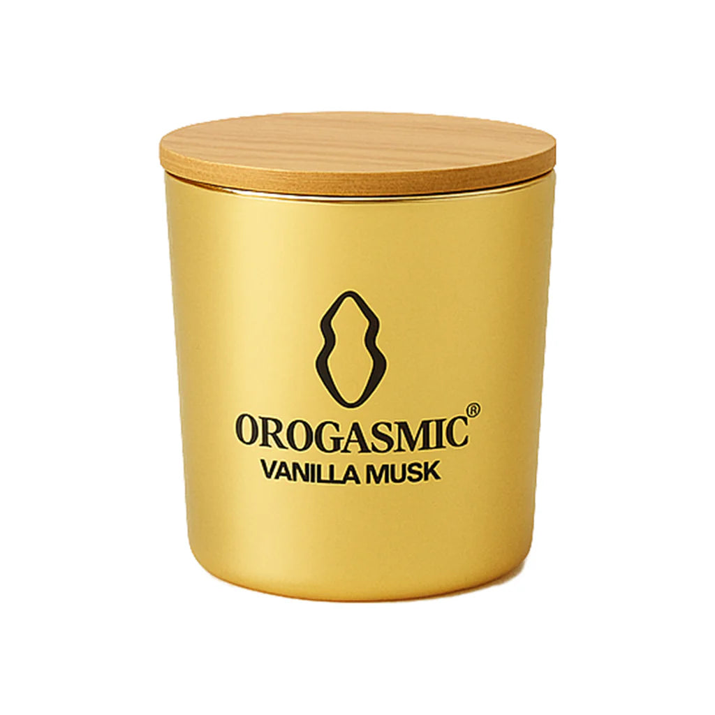 Orogasmic Vanilla Musk - Luxury Soy Wax Candle | 36-Hour Burn Time