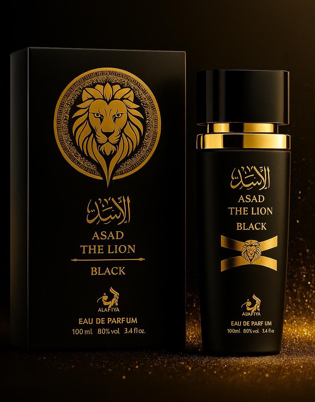 ASAD THE LION BLACK ALAFIYA 100ML INSPO OF SAVAGE BLACK